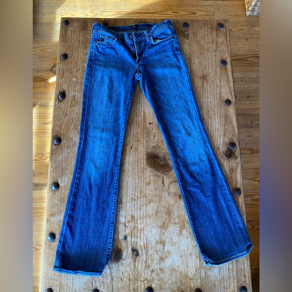 Light Rise Boot Cut COH Jeans Blue Wash